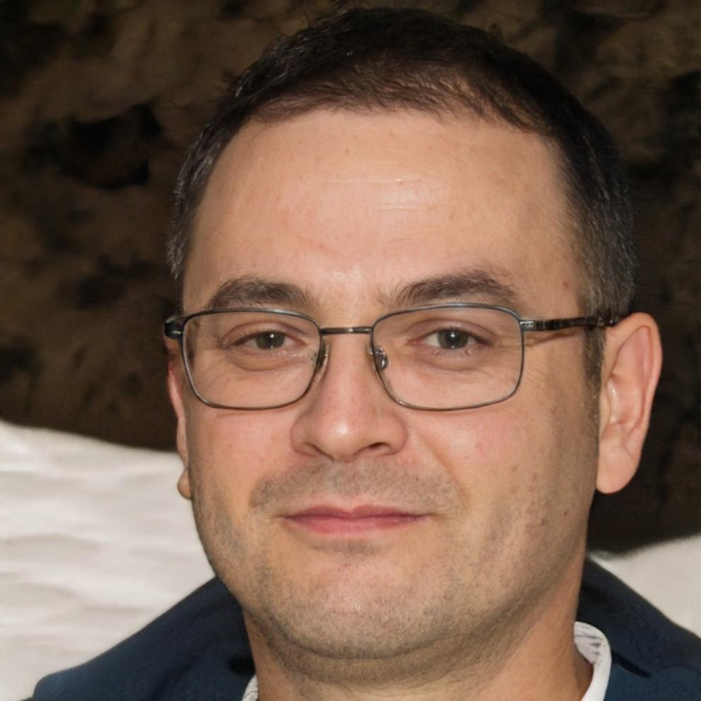 Portrait of Desmond Voss, risk analysis instructor